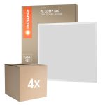 Mehrfachpackung 4x Ledvance LED Panel Compact Aluminium Weiß 33W 3630lm - 865 Tageslichtweiß | 60x60cm