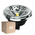 Mehrfachpackung 6x Noxion Lucent LED-Spot GU10 AR111 15W 850lm 40D - 927 Extra Warmweiß | Höchste Farbwiedergabe - Dimmbar - Ersatz Für 75W