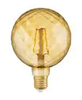 Osram Vintage 1906 LED E27 Pine Fadenlampe Gold 4.5W 470lm - 825 Extra Warmweiß | Ersatz für 40W