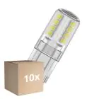 Mehrfachpackung 10x Ledvance Performance LED Kapsel Klar G9 2.6W 320lm - 840 Kaltweiß | Ersatz Für 30W