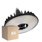 Mehrfachpackung 6x Ledvance Highbay E40 LED 105W 14000lm 100D - 840 Kaltweiß | Ersatz Für 250W