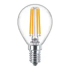 Philips Corepro LED Lustre E14 Kugel Fadenlampe Klar 6.5W 806lm - 840 Kaltweiß | Ersatz für 60W